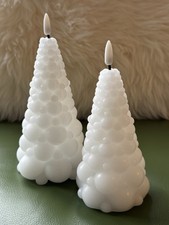led kerzen mit timer weiß, Tannenbaum 🌲, 2 er Set