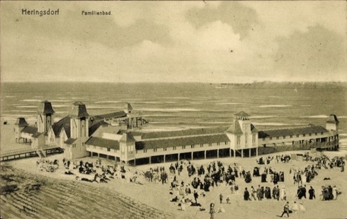 Ostseebad heringsdorf auf - ak,