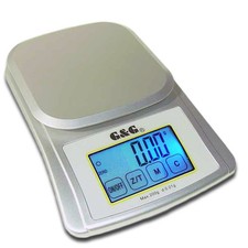 G&G XL200g/0.01-2kg/0.1 Feinwaage Taschenwaage Juwelierwaage​ Digital-waage