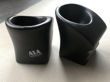 ASA Selection Eierbecher 2 St. modernes Design Keramik schwarz/Top Zustand