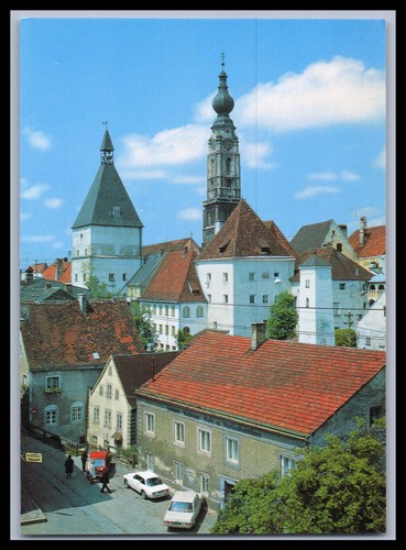 Ansichtskarte braunau inn - ansichtskarte,