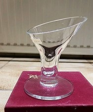 Design Kerzenhalter Kerzenständer Formano Mundgeblasen Dickes Glas, Klare Linie