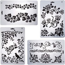 Schablonen Blumen Pflanzen Set