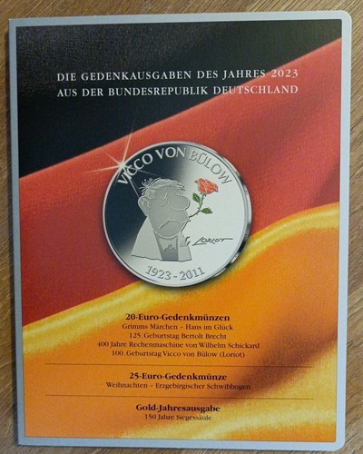 Münzfolder 2023 für - x, 20