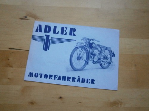 Adler motorfahrräder mit - adler,