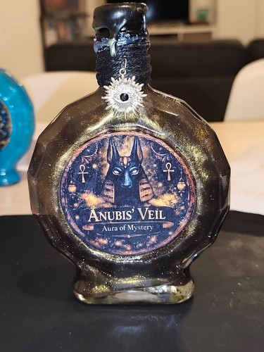 Gothic deko flasche anubis - gothic,