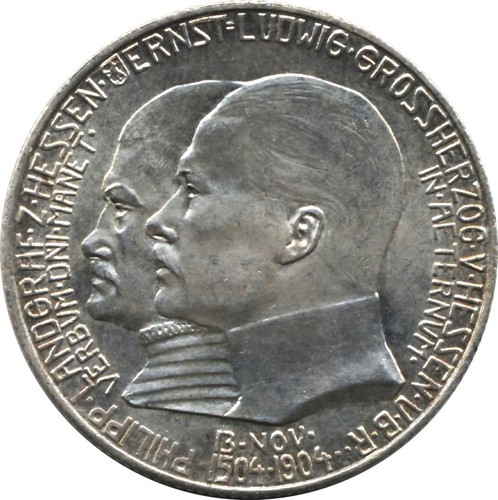 Hessen mark 1904 - mark,