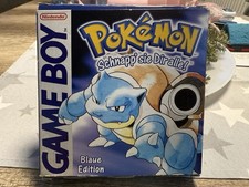 Nintendo Gameboy Pokemon Blaue Edition OVP