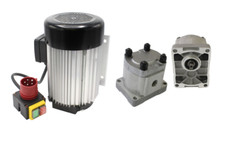 SECURA 400V Elektromotor & Hydraulikpumpe Set für 10t Holzspalter 220bar 11,2 L