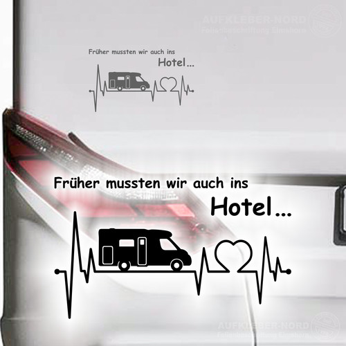 Herzschlag wohnmobil 20cm - wohnmobil,