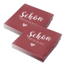 itenga 40x Servietten Schön