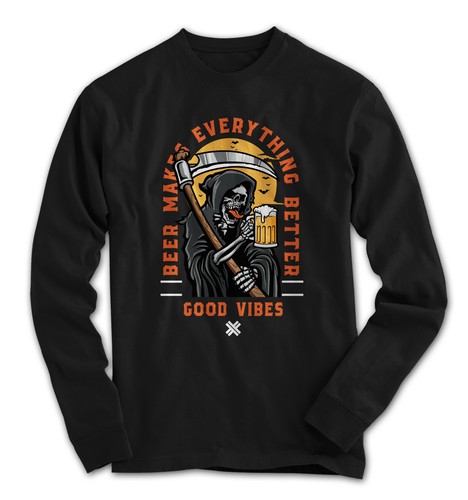 Herren shirt longsleeve - t-shirt,