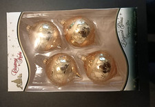 4 Stk. Christbaumschmuck