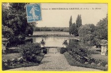 cpa 91 - Le MIROIR Parc Jardin