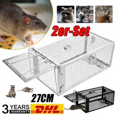 Lebendfalle Mausefalle 2er