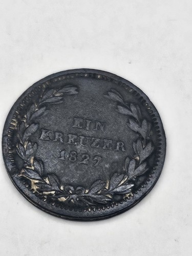 Kreuzer 1827 großherzogtum - 1,