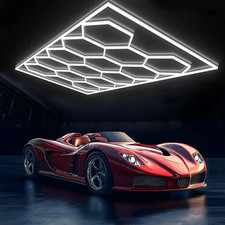 14X Hexagon LED Decken
