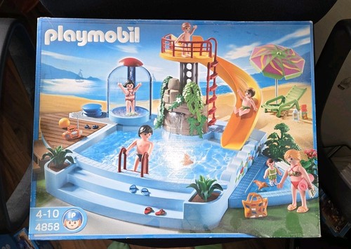 Playmobil freibad 4858 mit - freibad,