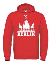 Kapuzensweat Hoodie Ultras Berlin Quadriga Trikot Kapuzenpullover für Union Fans