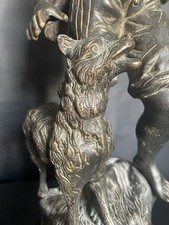 Antike Bronze Statuen Pärchen