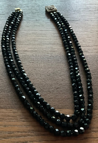 Vintage glasperlenkette 3 - glasperlenkette,