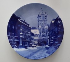 Sammelteller Burg Lindau Porzellan Wangen im Allgäu Durchmesser ca. 20 cm