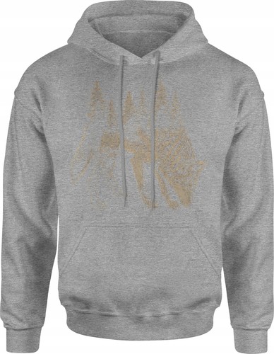 Herren sweatshirt wolf - herren-sweatshirt,