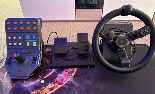 Logitech lenkrad set mit - logitech,