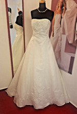 Brautkleid Organza A-Linie