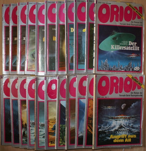 Raumpatrouille orion bände - orion,