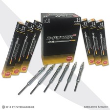 6x NGK GLÜHKERZE D-POWER No