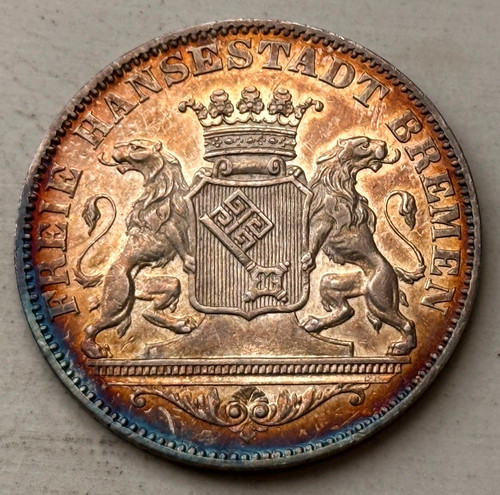 Bremen stadt grote - bremen, 1864