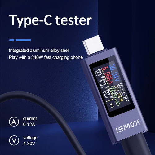 Usb tester messgerät typ - usb-c,