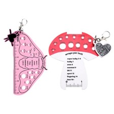 Lineal zum Stricken und