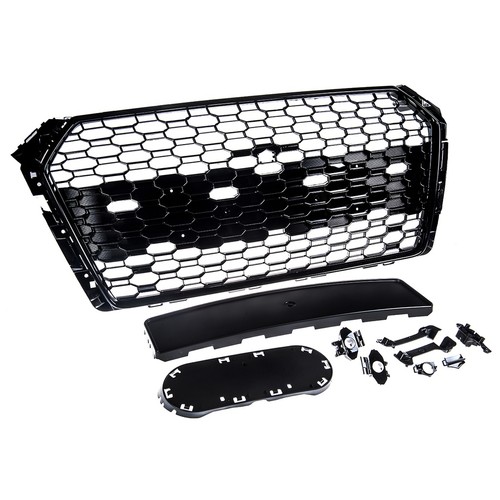 Wabengrill schwarz glanz - wabengrill,