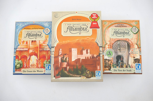 Der palast von alhambra - palast,