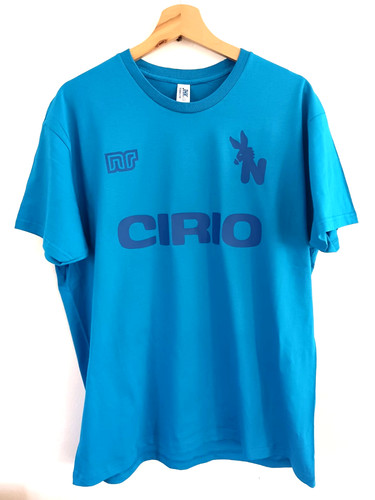 Blaues shirt napoli cirio - t-shirt,
