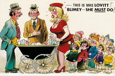 AK  Englischer Humor - Männer