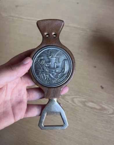 Flaschenöffner holz metall - holz,