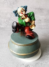 Gilde Clowns ? Spieluhr Saxophonist, Melodie: Beethovens Für Elise, Spieldose