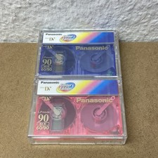 2x Panasonic Mini DV 60/90