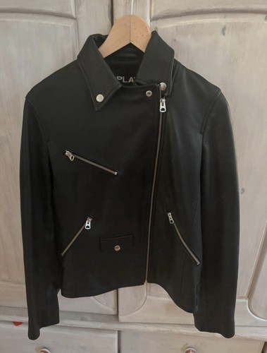 Replay damen lederjacke - replay, in