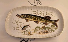 Vintage P. T. Tirschenreuth Bavaria Germany porcelain platter.