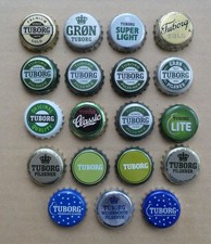 Kronkorken Sammlung: Brauerei Tuborg , St. -19-, top erh