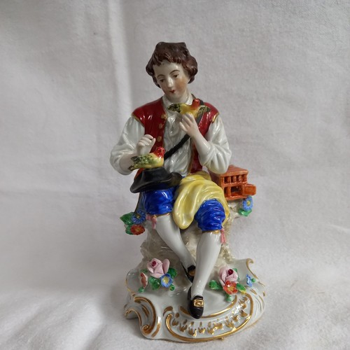 Sitzendorf figure - sitzendorf,