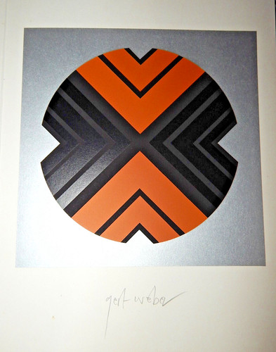 Popart bild signiert siebdruck - bild,