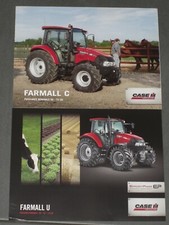 CASE IH FARMALL C, FARMALL U  Tracteurs Prospekte in französisch ( CASE 70 )