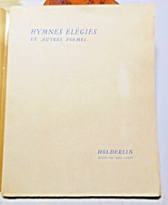 HOLDERLIN / ELEGISCHE HYMNEN /