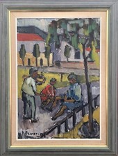 Ölbild Niels Sewerin