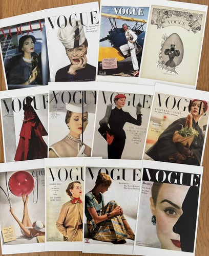 Vogue magazin postkarten - 12,